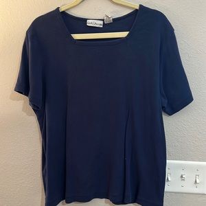 Square neck top